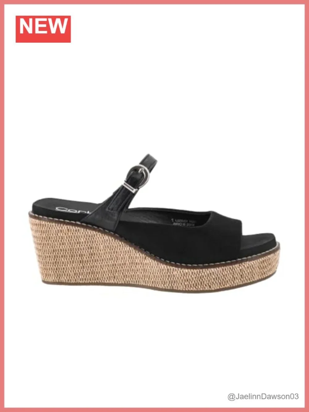 Women's Slip-On Wedge Sandals, 2.5
